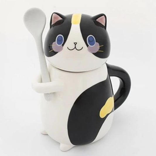 Cute 3D Meow Mug - Always Whiskered