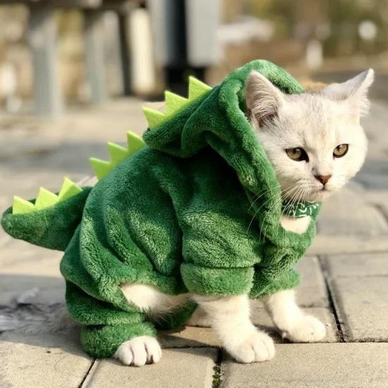Dino Pet Jumpsuit - Always Whiskered