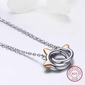 Duo Kitty Necklace - Always Whiskered