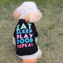 Eat Sleep Play Poop Repeat Tee - Always Whiskered