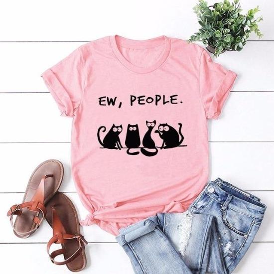 Ew, people Shirt - Always Whiskered