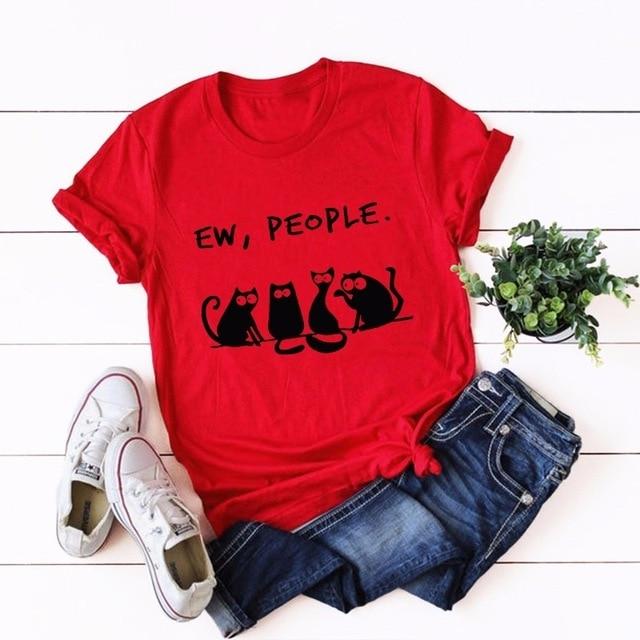 Ew, people Shirt - Always Whiskered