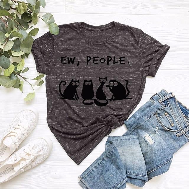Ew, people Shirt - Always Whiskered