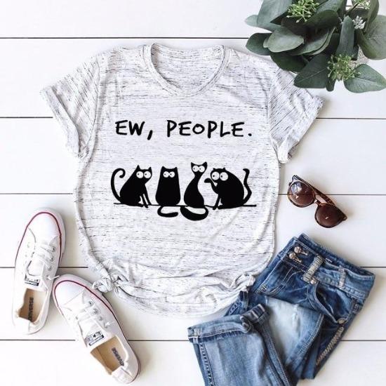 Ew, people Shirt - Always Whiskered