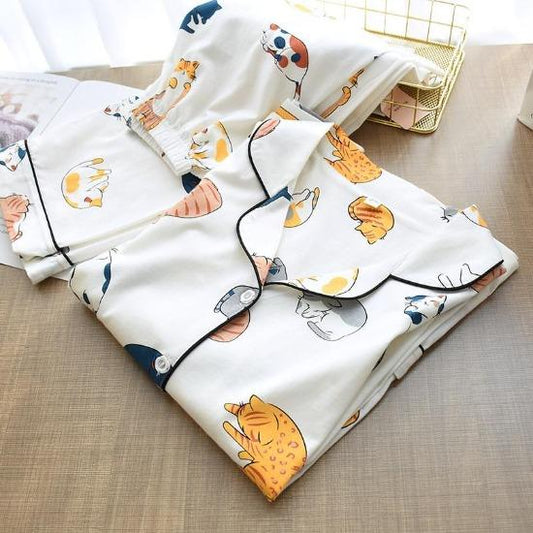 Feline Sleepwear - Always Whiskered