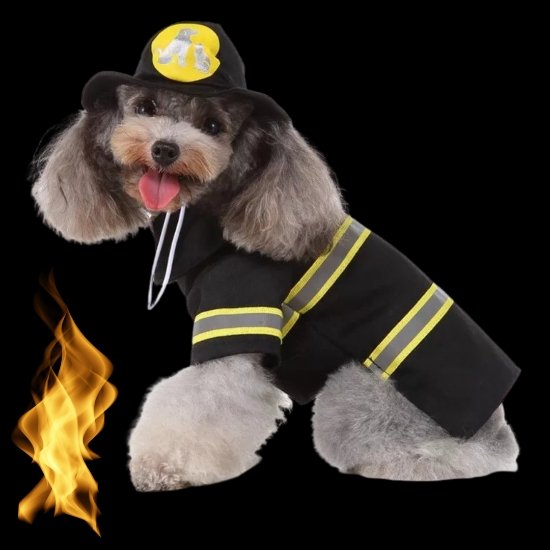 Firefighter Costume - Always Whiskered
