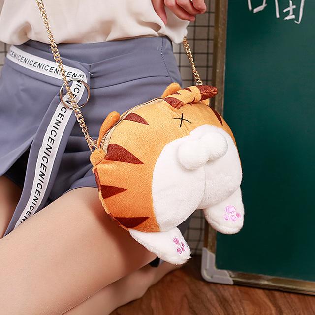Fluffy Butt Purse - Always Whiskered