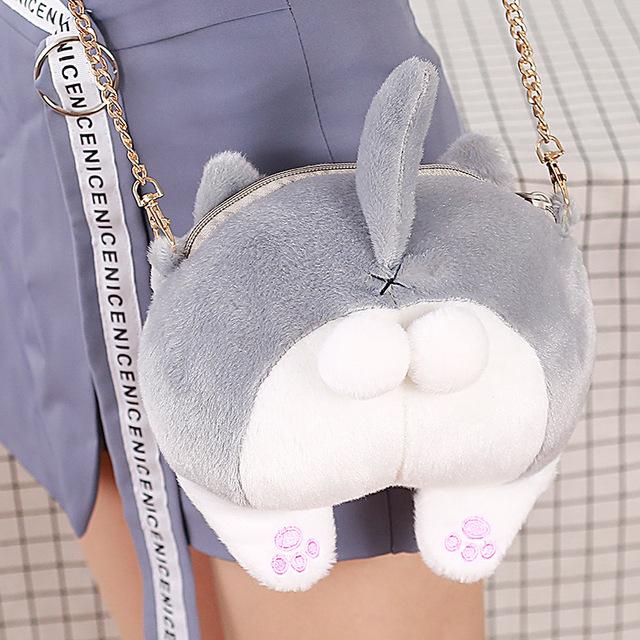 Fluffy Butt Purse - Always Whiskered