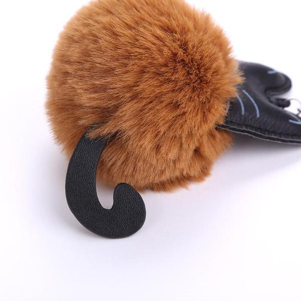 Fluffy Cat Key Ring - Always Whiskered