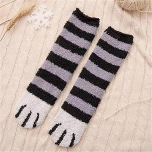Fluffy Paw Socks (2pairs) - Always Whiskered