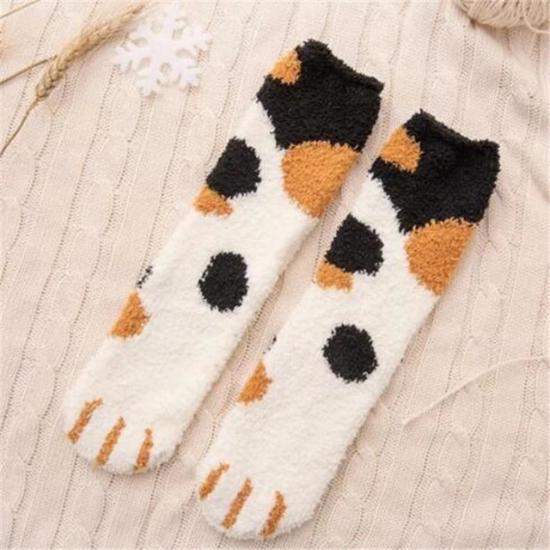 Fluffy Paw Socks (2pairs) - Always Whiskered