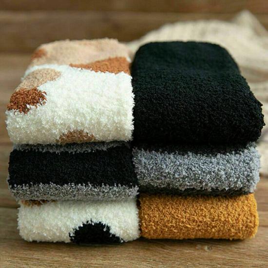 Fluffy Paw Socks (2pairs) - Always Whiskered