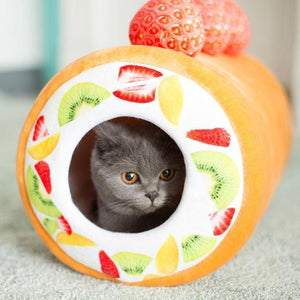 Fruit Swiss Roll Bed - Always Whiskered
