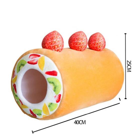 Fruit Swiss Roll Bed - Always Whiskered