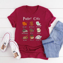 Hairy Potter Cats Tee - Always Whiskered