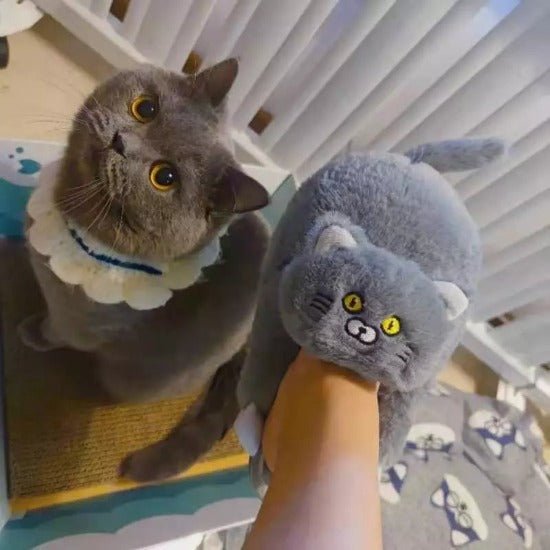 Hugger Cat Slippers - Always Whiskered