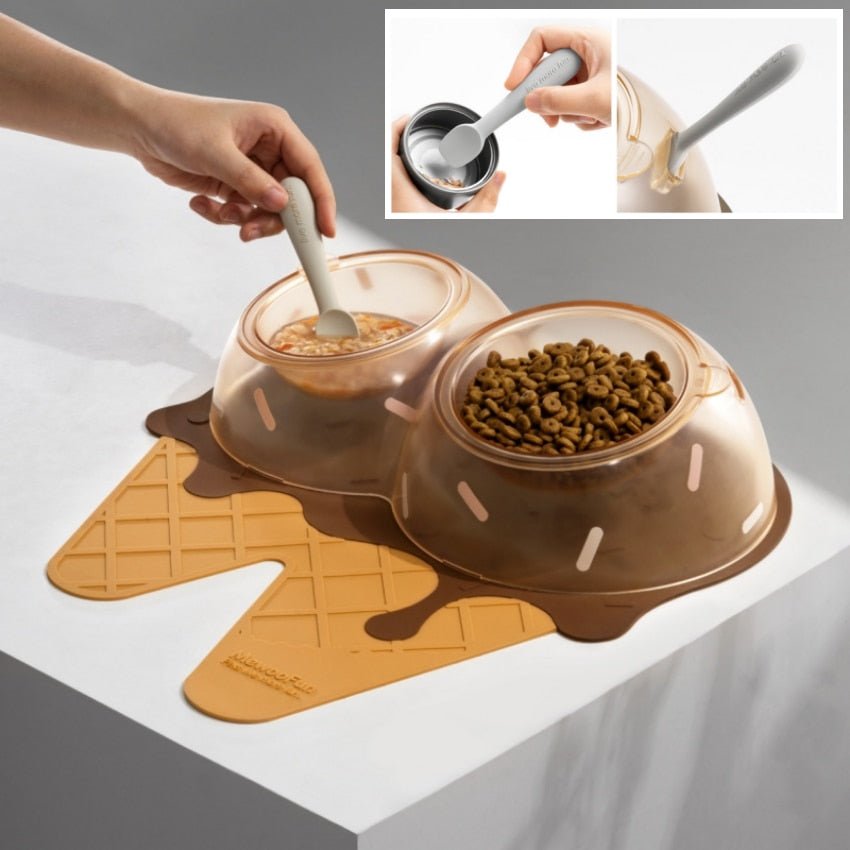 Ice Cream Pet Bowls - Always Whiskered