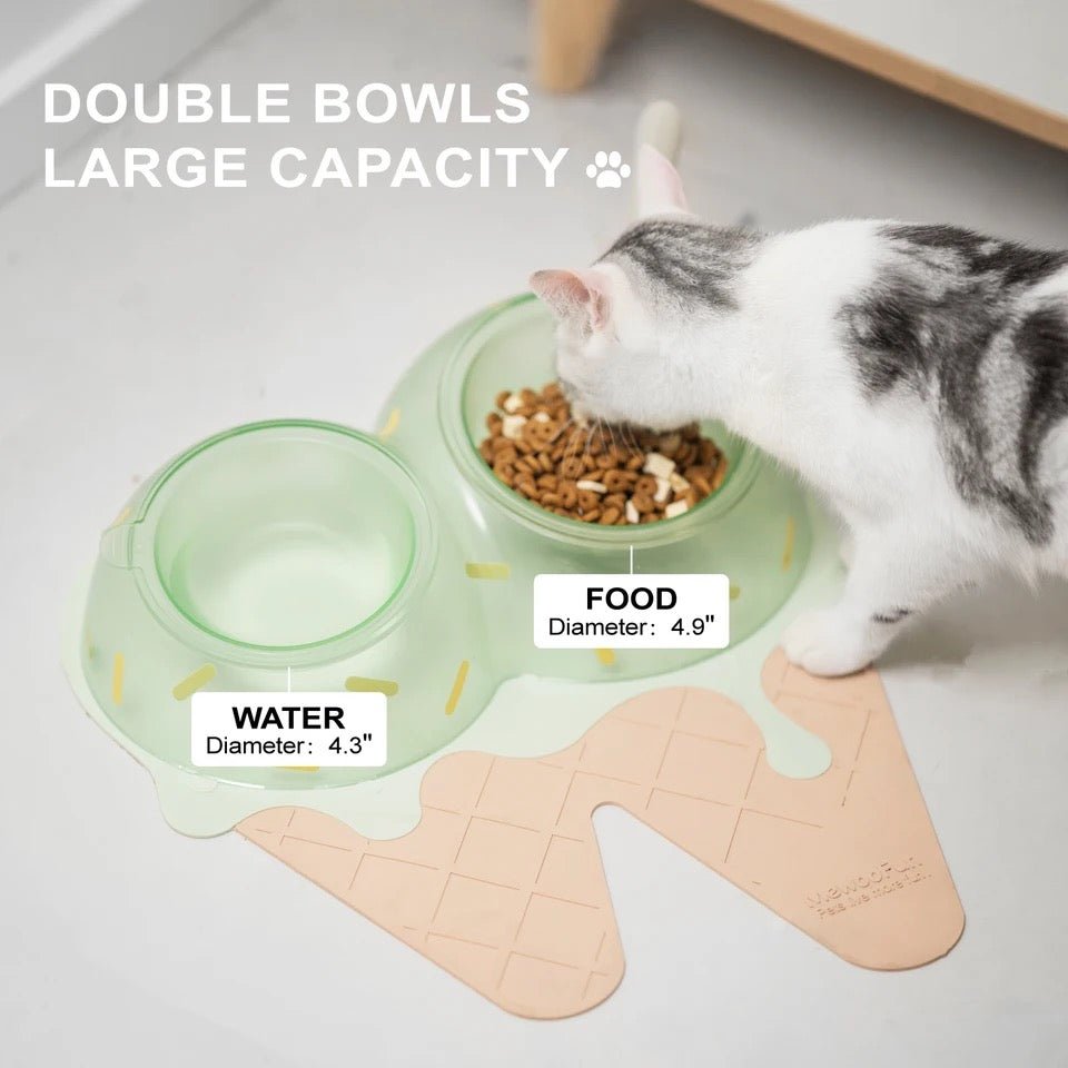 Ice Cream Pet Bowls - Always Whiskered