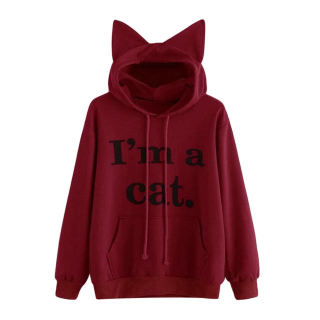 I'm a Cat Hoodie - Always Whiskered