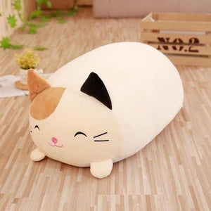 Kawaii Cat Pillow - Always Whiskered