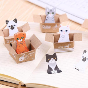 Kawaii Cats Sticky Notes ( 5pcs/ set ) - Always Whiskered