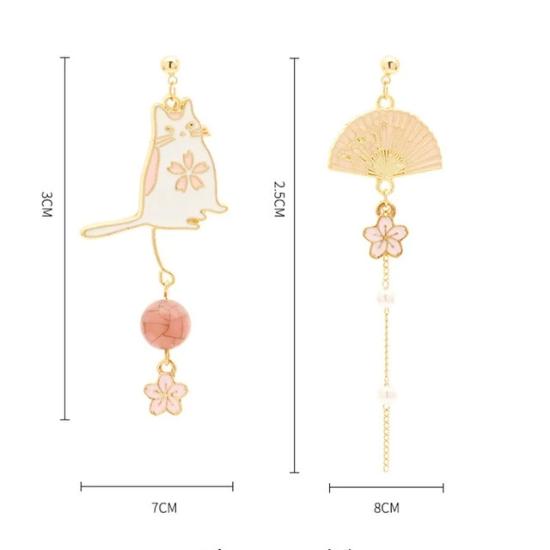 Kawaii cat earrings 