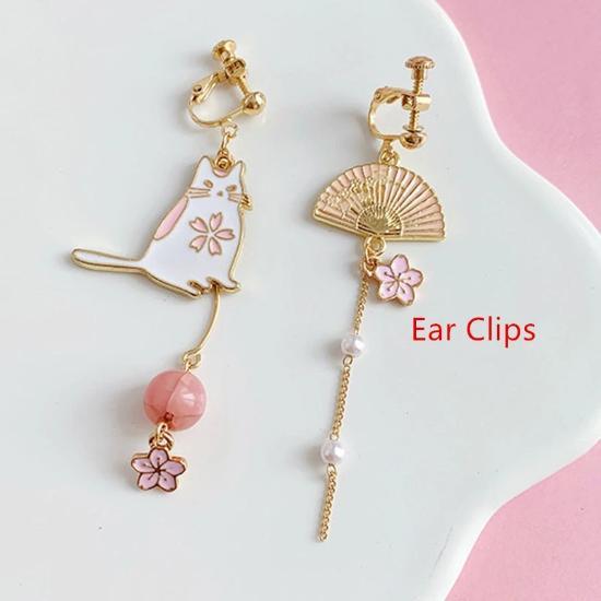 Kawaii cat earrings 