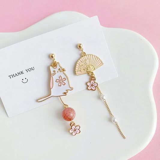 Kawaii cat necklace