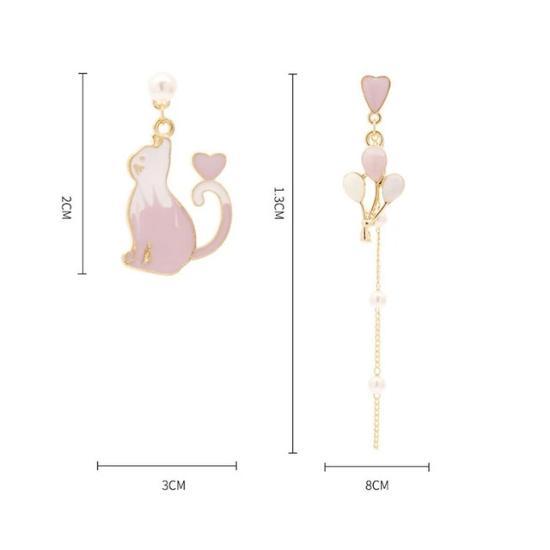 Kawaii cat earrings 