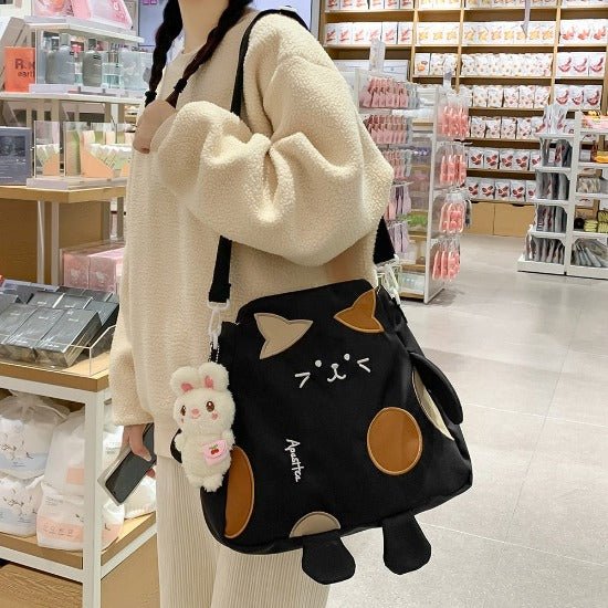 Kawaii Whiskered Messenger Bag - Always Whiskered