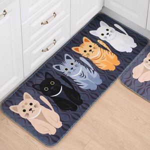 Kitties Floor Mat - Always Whiskered