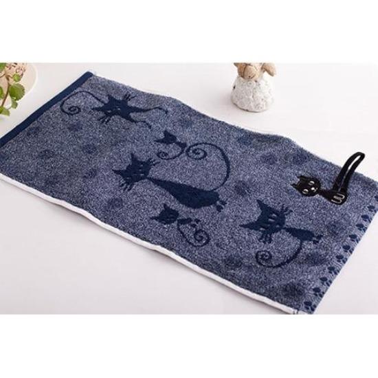 Kitties hand towel _ Always Whiskered