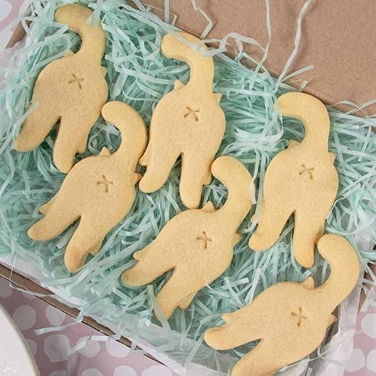 Kitty Butt, Scratch, Roll Cookie Cutter (3pcs/set) - Always Whiskered