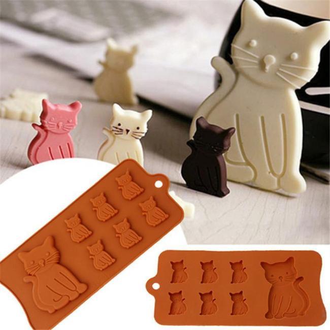 Kitty Silicone Mould - Always Whiskered 