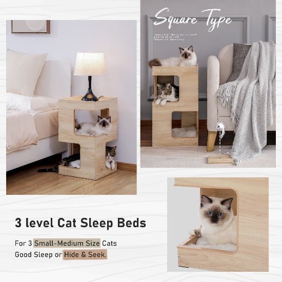 Kitty Tower Side Table - Always Whiskered