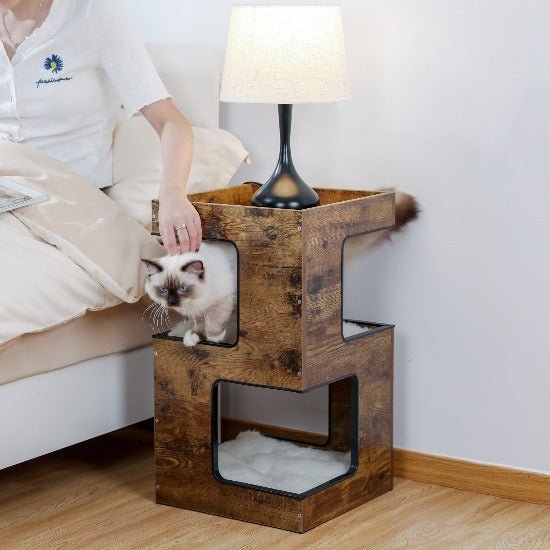 Kitty Tower Side Table - Always Whiskered