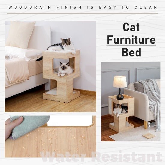 Kitty Tower Side Table - Always Whiskered