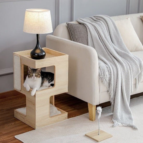 Kitty Tower Side Table - Always Whiskered