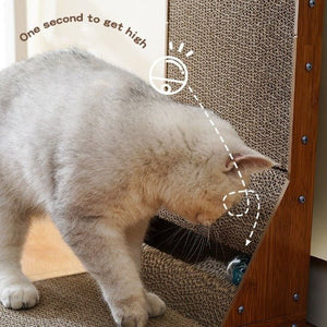 L-shaped Cat Scratcher - Always Whiskered