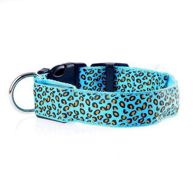 Leopard Light Up Collar - Always Whiskered 