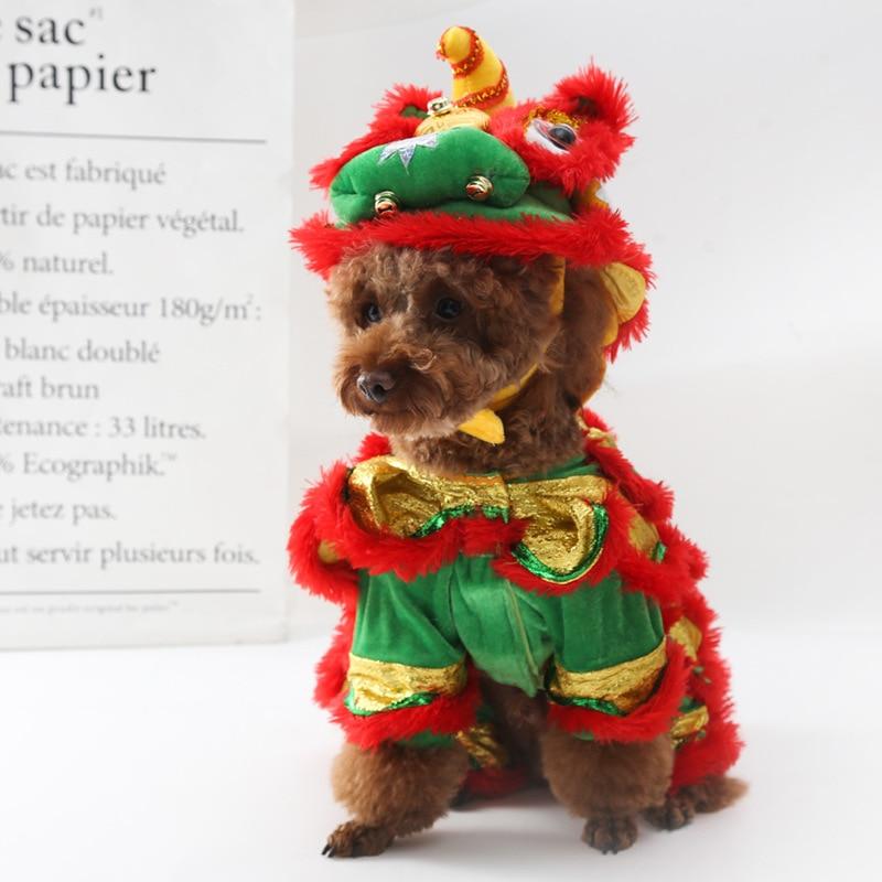 Pet Lion Dance Costume - Always Whiskered 