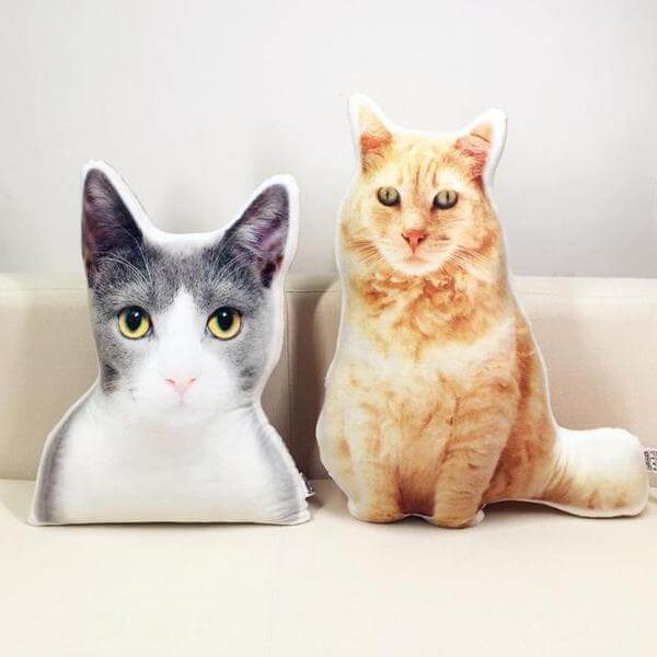 Custom Pet Pillow - Always Whiskered 