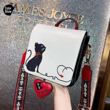 kitty cat messenger bag - always whiskered 
