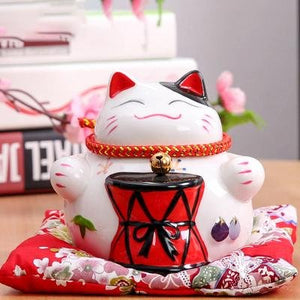 Lucky Cat Coin Bank - Always Whiskered 