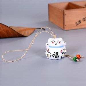 Lucky Cat Hanging Ornament - Always Whiskered 