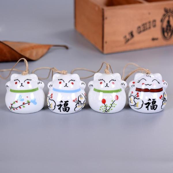 Lucky Cat Hanging Ornament - Always Whiskered 