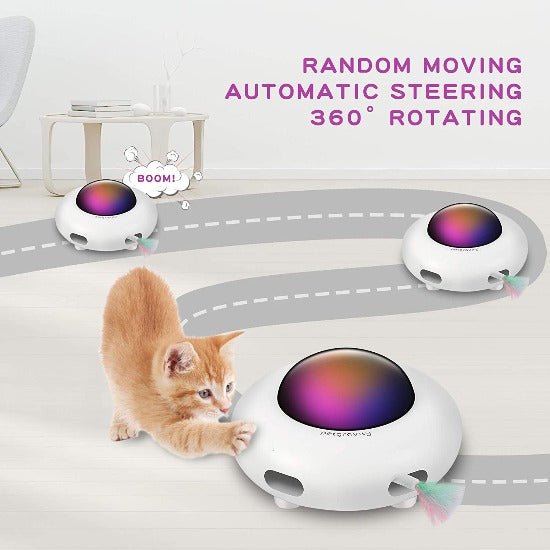 Magic Saucer Cat Toy - Always Whiskered