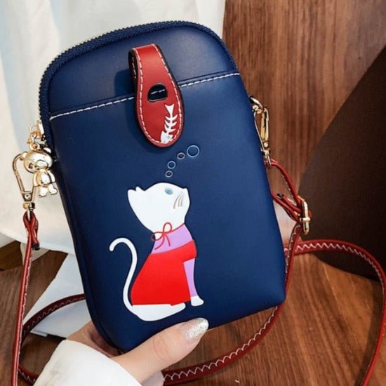 Meow-bile Phone Sling Bag - Always Whiskered