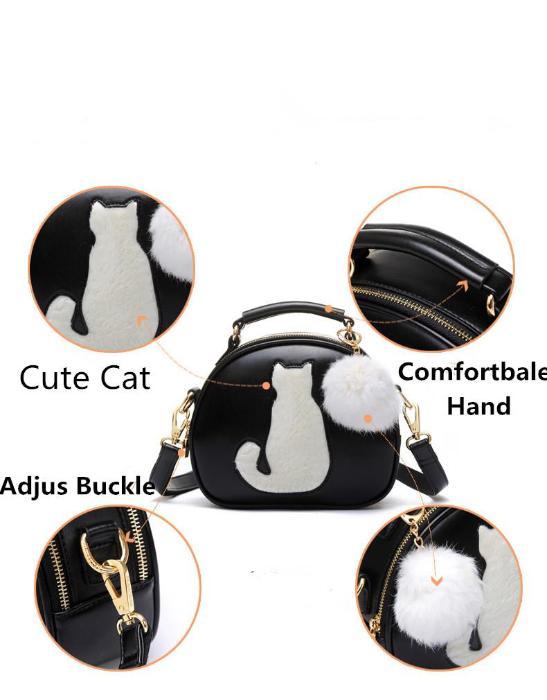 Meow Ladies Handbag - Always Whiskered 