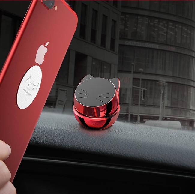 Cat Magnetic Phone Holder - Always Whiskered